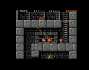 une photo d'Ã©cran de Rick Dangerous sur Commodore Amiga